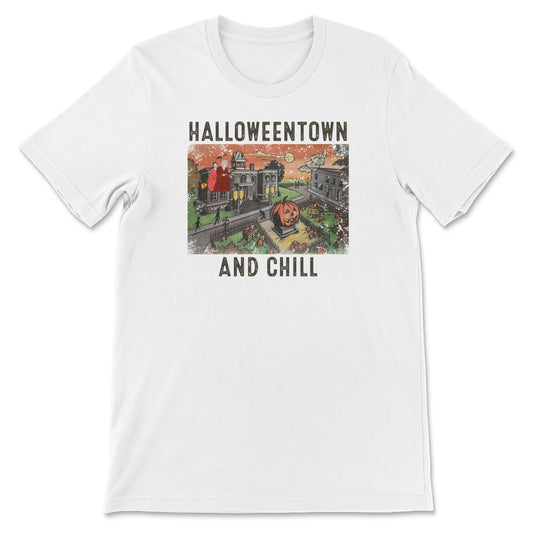 Halloweentown and Chill Tee-0